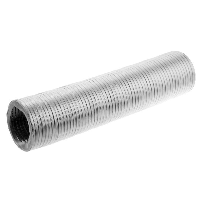 Воздуховод гофрированный Воздуховод гофрированный "КосмоВент", d=100 мм, раздвижной до 2.5 м, алюминий 80 мКм