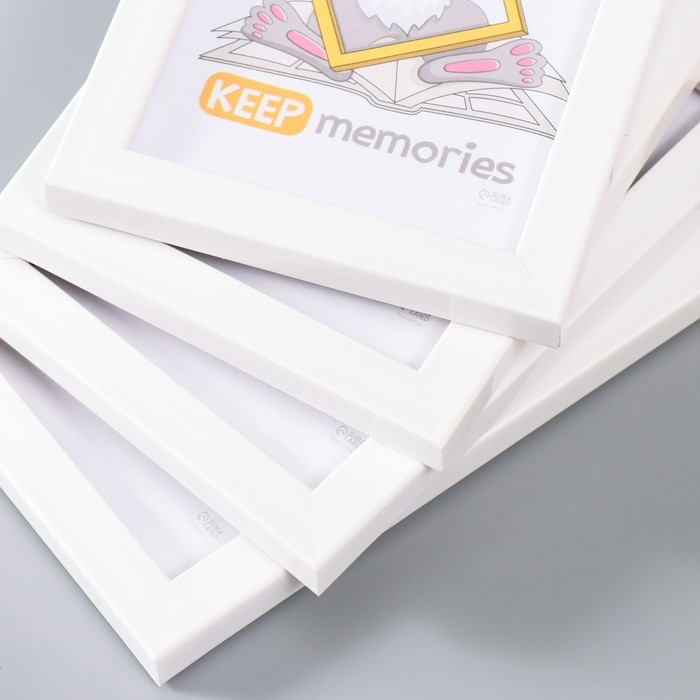 Набор рамок Набор рамок "Формат" 10х15 см, 4 шт. цвет белый