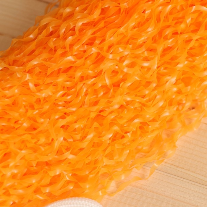 Мочалка банная Мочалка банная "Бублик", цвет микс 25 см