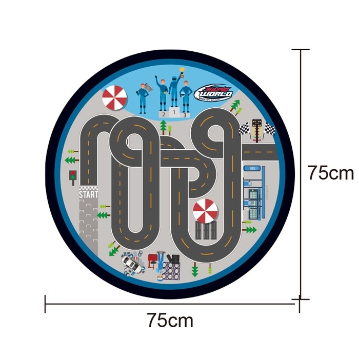 Игровой набор &laquo;Город&raquo;, с машинками и ковриком-сумкой