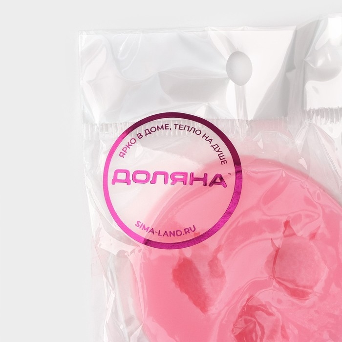 Молд Доляна «Клубника», силикон, 5,5×5,5 см, цвет розовый Молд Доляна «Клубника», силикон, 5,5×5,5 см, цвет розовый