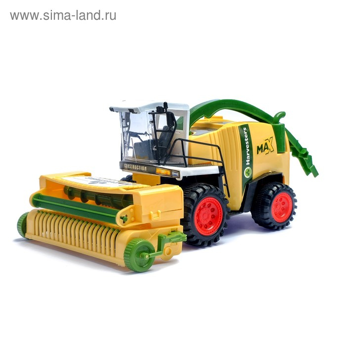 Трактор инерционный «Комбайн», цвета МИКС Трактор инерционный «Комбайн», цвета МИКС