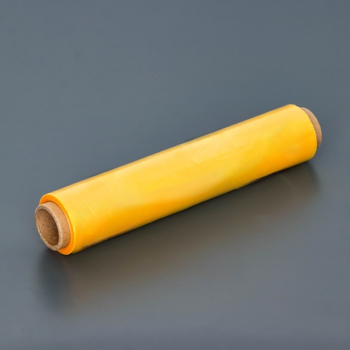 Пленка пищевая, желтая, 30 см х 200 м, 8 мкм, 325 г Пленка пищевая, желтая, 30 см х 200 м, 8 мкм, 325 г