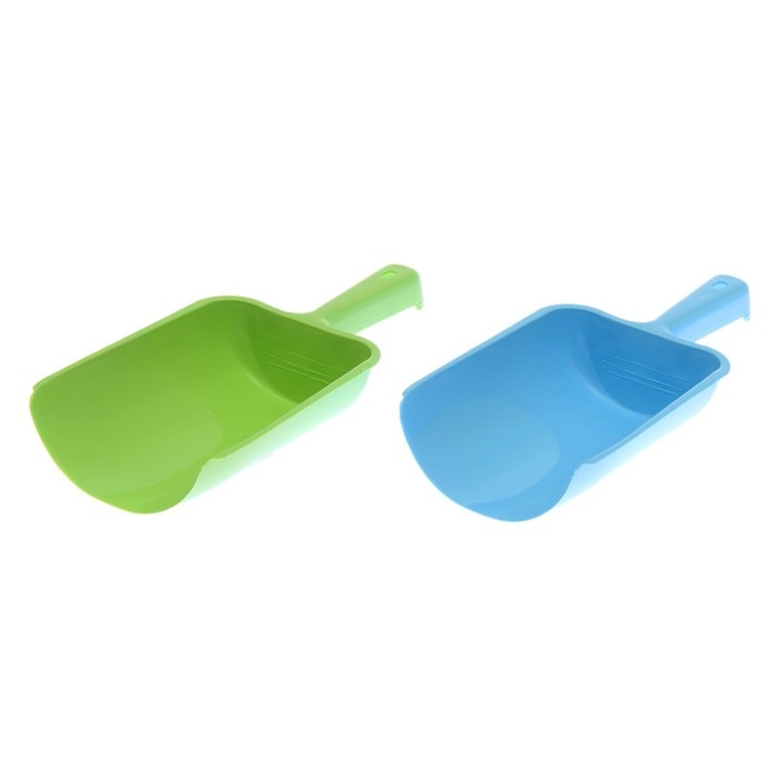 Совок для сыпучих продуктов, 1 л, цвет МИКС Совок для сыпучих продуктов, 1 л, цвет МИКС