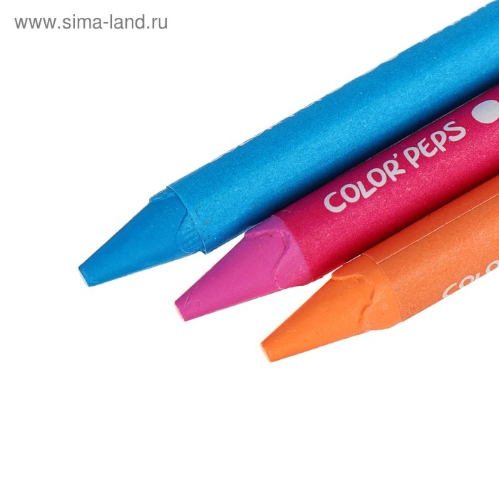 Мелки восковые 24 цвета, Maped Color Peps Wax Мелки восковые 24 цвета, Maped Color Peps Wax