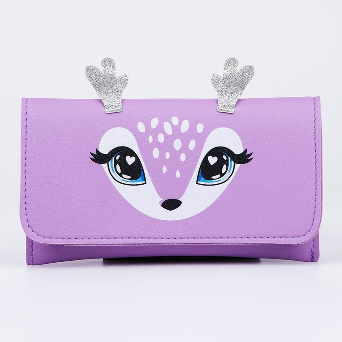 Сумка поясная конверт «Оленёнок» , 19х11 см Сумка поясная конверт «Оленёнок» , 19х11 см