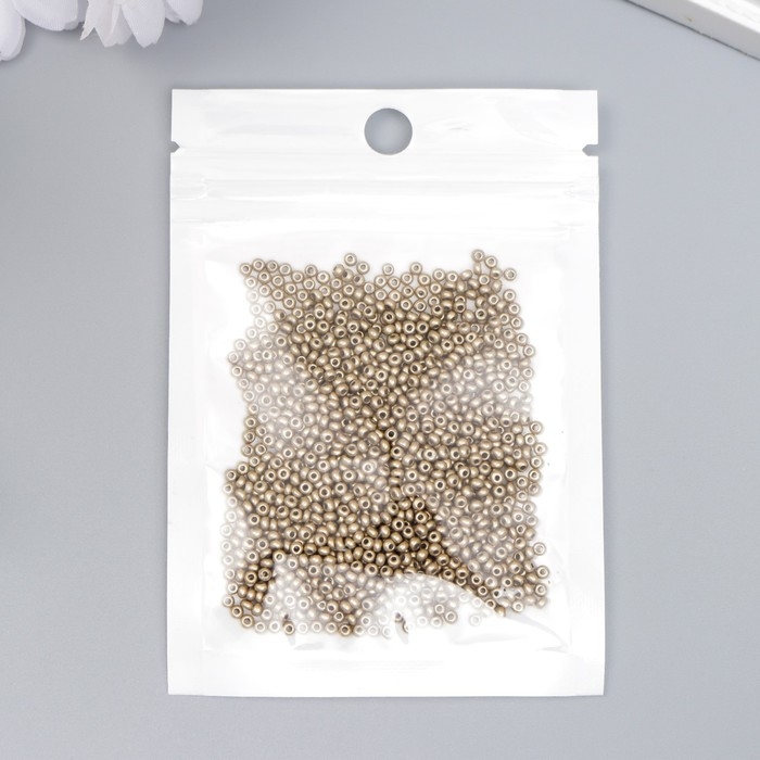 Бисер стекло 11/0  Бисер стекло 11/0 "Металлик. Горное эхо" 10 гр