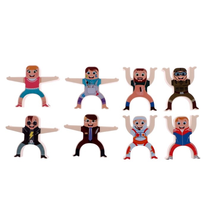 Развивающий набор «Весёлые человечки», баланс, профессии Развивающий набор «Весёлые человечки», баланс, профессии