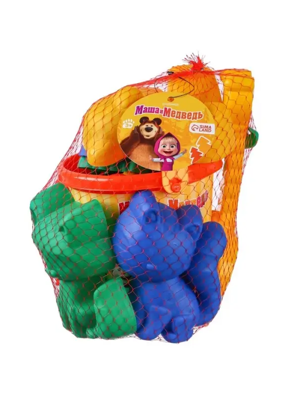 Набор игрушек для песочницы &laquo;Маша и Медведь&raquo;