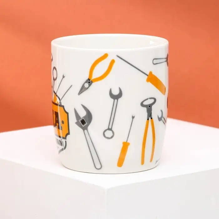 Подарочный набор «Папе»: кружка 350 мл, сито Подарочный набор «Папе»: кружка 350 мл, сито