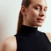 Серьги металл &laquo;Сердце&raquo;, графика, цвет серебро