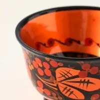Чашка деревянная хохлома &laquo;Малая&raquo;, 11&times;5.5 см