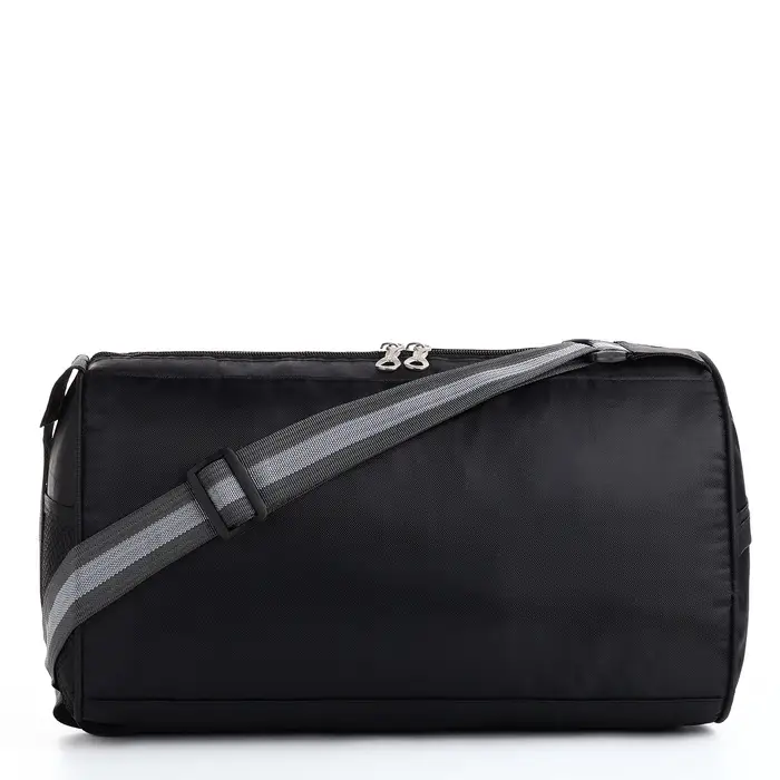 Сумка спортивная Sport, на молнии, боковой сетчатый карман, регулируемый ремень, маленькая, синяя