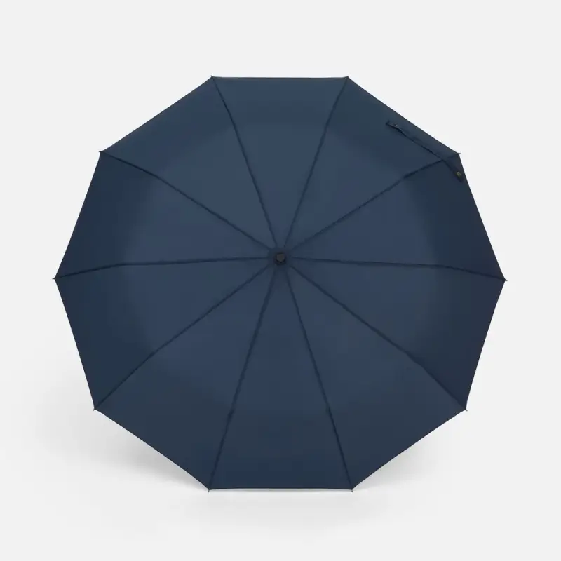 Зонт складной Cloudburst в подарочной упаковке, темно-синий Зонт складной Cloudburst в подарочной упаковке, темно-синий