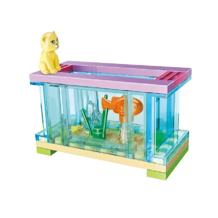Конструктор для девочек «Океанариум», 327 деталей Конструктор для девочек «Океанариум», 327 деталей