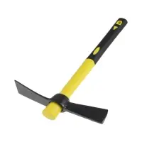 Кирка ТУНДРА, кованая, фиберглассовая рукоятка 380 мм, двухплоскостная, 500 г