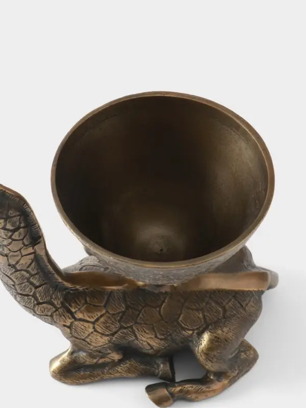 Конфетница &laquo;Жираф&raquo;, 27&times;18&times;26 см, алюминий