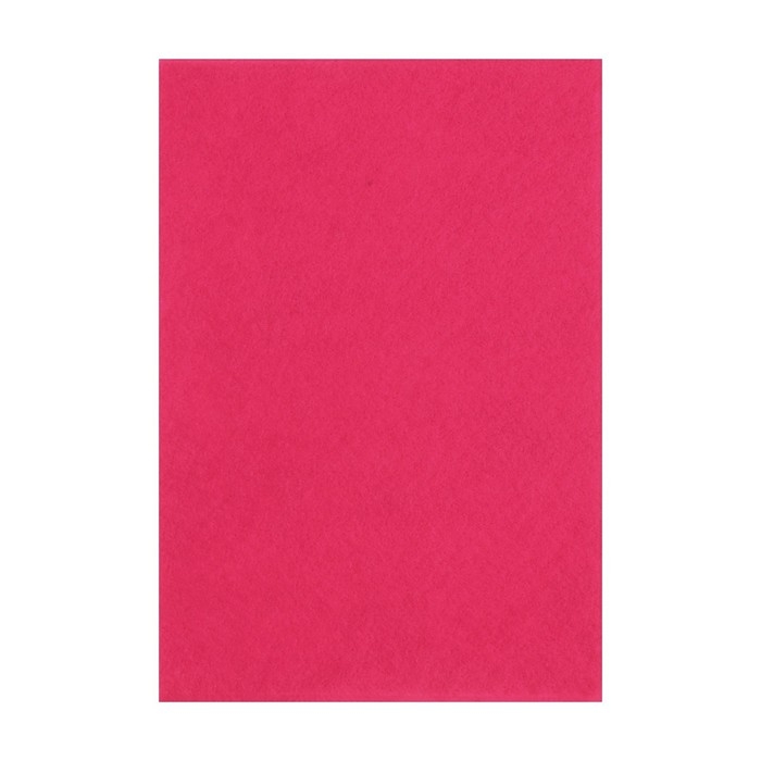 Фетр цветной набор, толщина - 2 мм, формат А4, мягкий, 15 листов, 15 цветов, насыщенные цвета, TOP