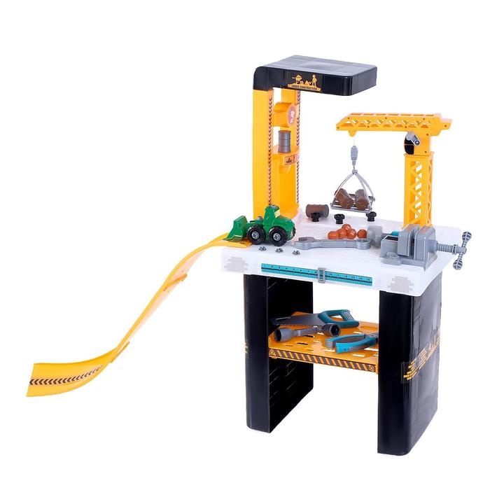 Игровой модуль «Стройплощадка», 54 детали Игровой модуль «Стройплощадка», 54 детали