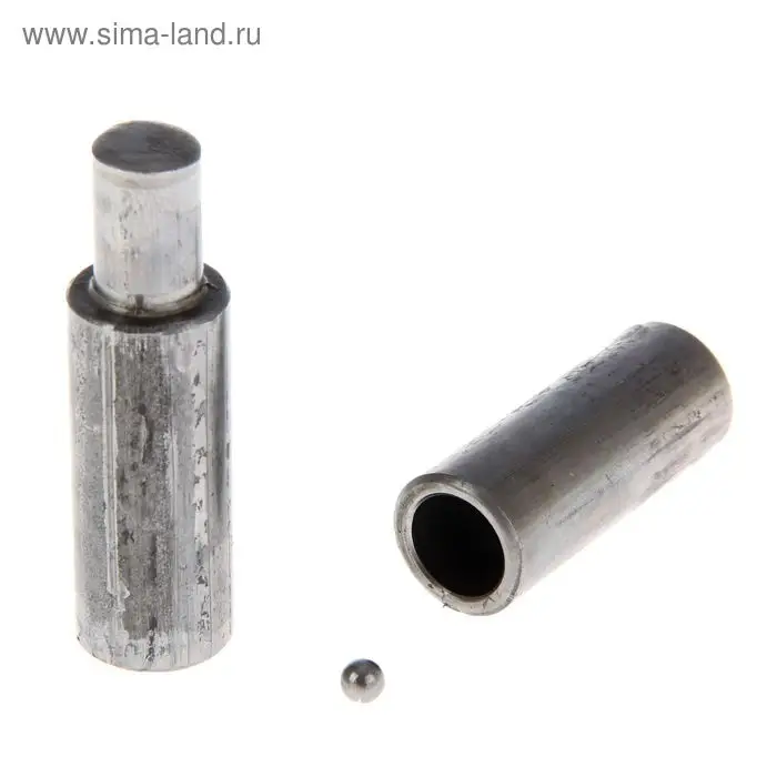 Петля гаражная с шаром, 18 х 90 мм, без покрытия Петля гаражная с шаром, 18 х 90 мм, без покрытия