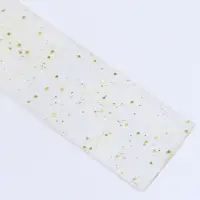 Надувающаяся клейкая лента с блестками, жёлтая, 3 м