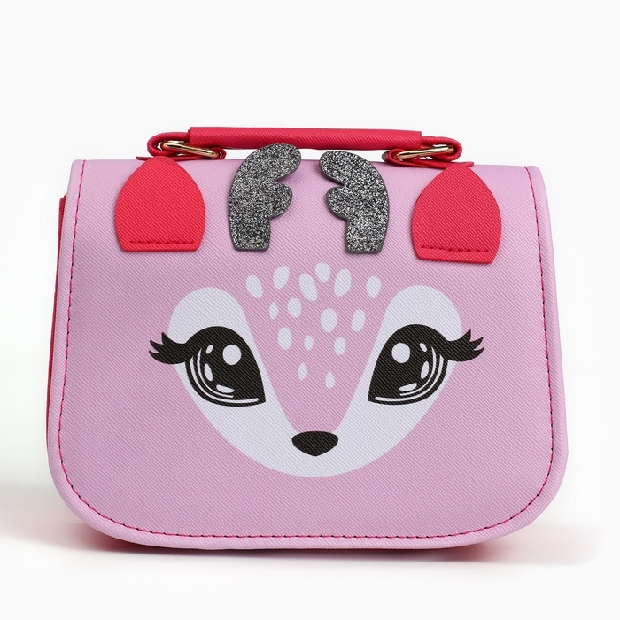 Детская сумка Детская сумка "Оленёнок", с ушками р-р. 16*12*6.5 см