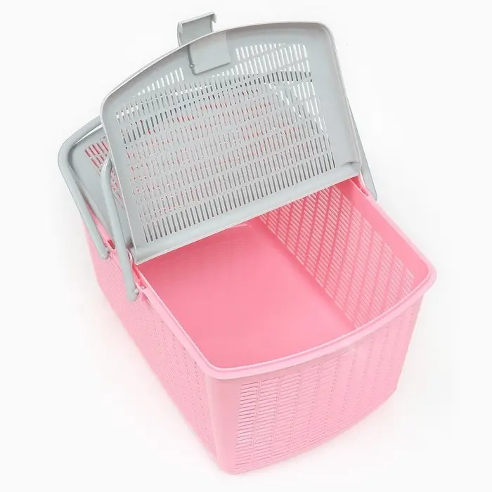 Корзина 47х36х27,5 см, нежно розовый Корзина 47х36х27,5 см, нежно розовый