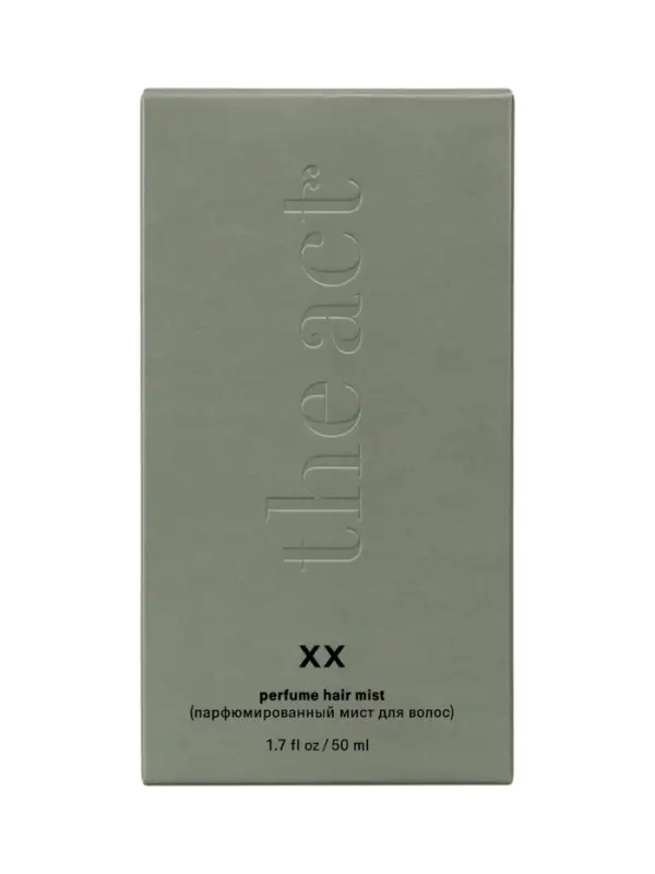 Мист для волос и тела парфюмированный, серия XX, 50 мл, The Act