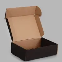 Коробка самосборная, черная, 31 х 22 х 9,5 см