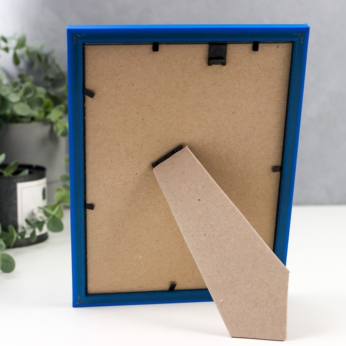 Фоторамка пластик 15х21 см синий (108) Фоторамка пластик 15х21 см синий (108)