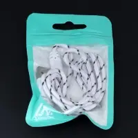 Кабель Luazon, microUSB - USB, 1 А, 0.9 м, оплётка нейлон, белый