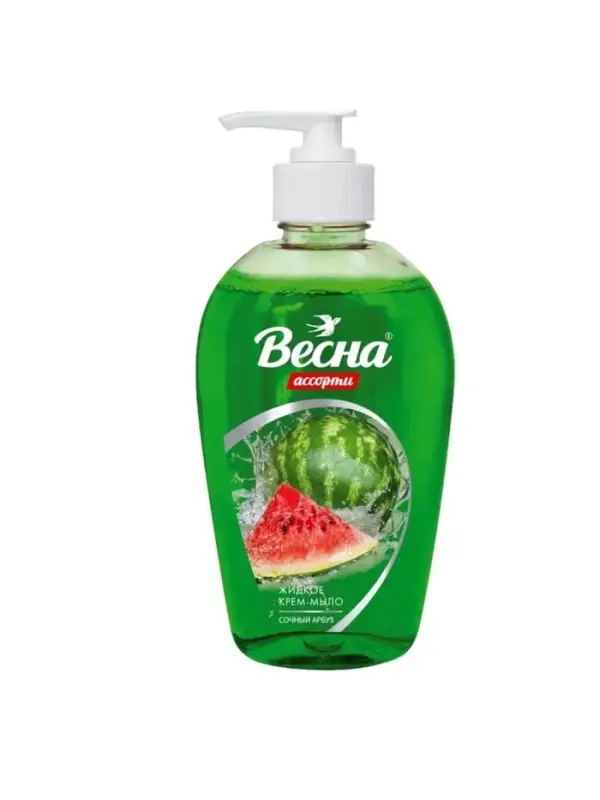 Жидкое мыло "ВЕСНА Ассорти" сочный арбуз, 280 г