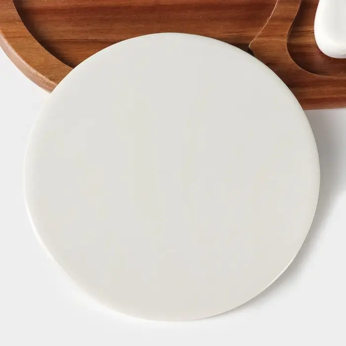 Набор для подачи сыра &laquo;Мрамор&raquo;, 2 ножа, 28&times;18.5&times;1.5 см, акация