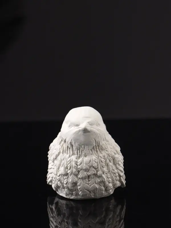 Фигура Фигура "Птичка №2" 9х6х5 см, натуральный, гипс