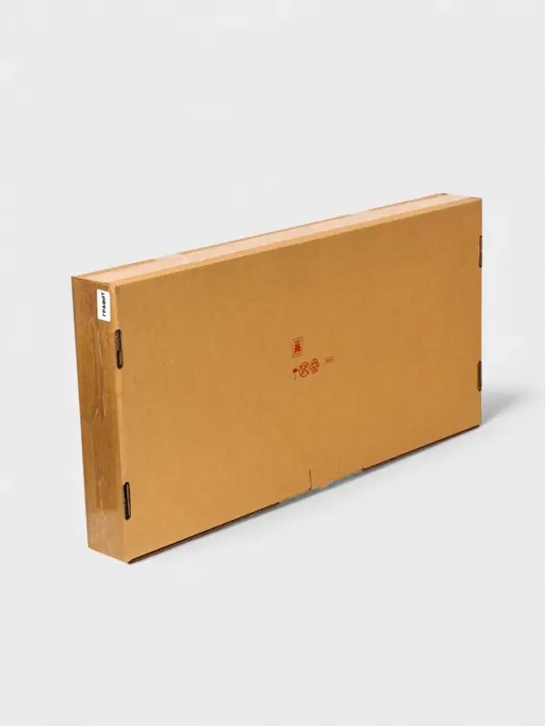 Плетёная корзина для белья с крышкой Плетёная корзина для белья с крышкой "Лён" 100л 43×32×80см, цвет графит