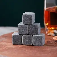 Камни для виски в банке «Выпьем мужики», 6 шт