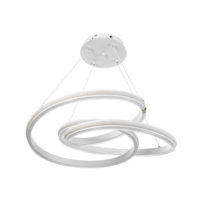 Светильник с ПДУ Светильник с ПДУ "Роули" LED 190Вт 3000-6000К белый 56х56х13-110 см