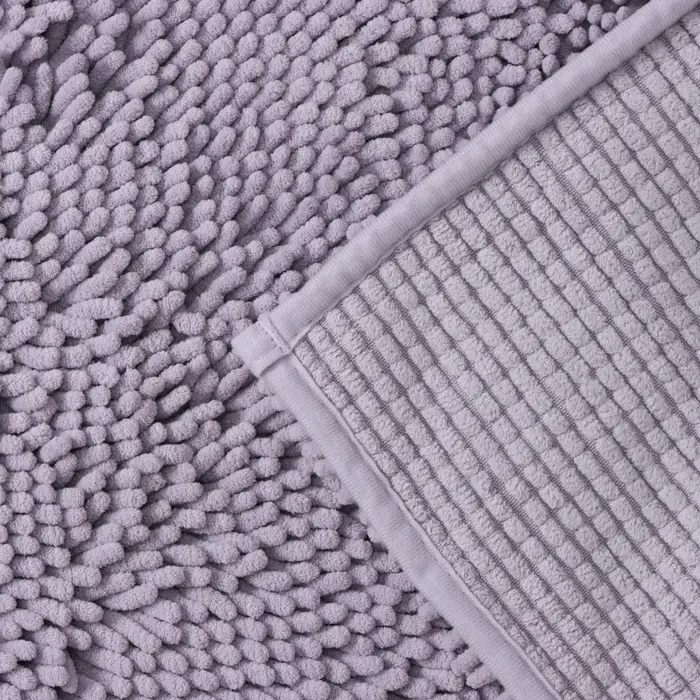 Коврик для дома LaDо́m, букли, ворс 2.5 см, плотность 1400 г, 50&times;80 см, сиреневый