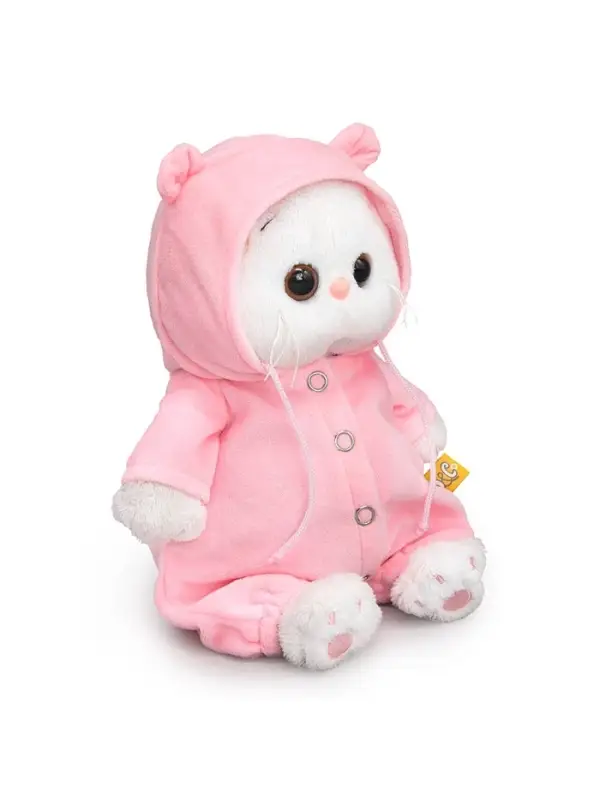 Мягкая игрушка &laquo;Кошечка Ли-Ли&raquo; baby в комбинезоне и с цветочком, 20 см