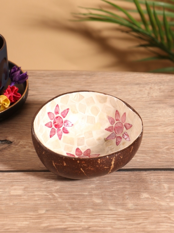 Чаша Чаша "Солнышко" 14х14х6 см, кокос