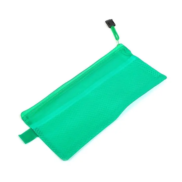 Папка-конверт на молнии, А65, с сеткой внутри, 24 × 11 cм, МИКС Папка-конверт на молнии, А65, с сеткой внутри, 24 × 11 cм, МИКС