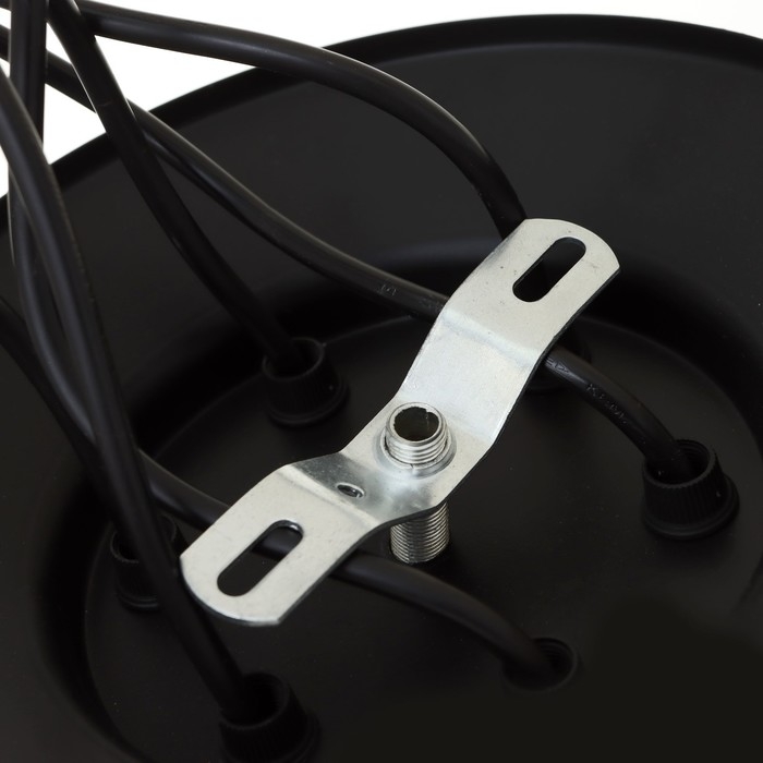 Светильник 2542/6 E27 40Вт черный