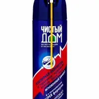 Аэрозоль от насекомых &laquo;Чистый дом&raquo;, от насекомых, усиленная формула, 400 мл