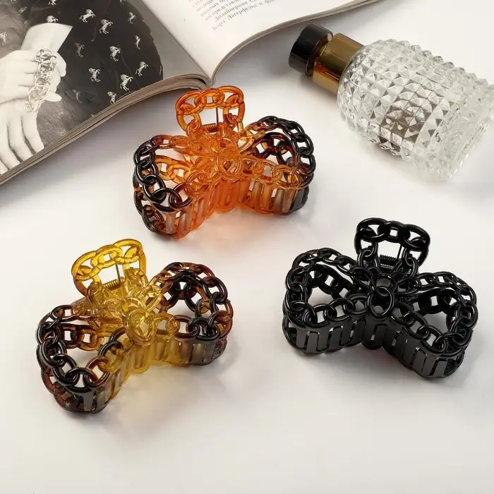 Крабик для волос «Рамона», бантик, 9 см, МИКС Крабик для волос «Рамона», бантик, 9 см, МИКС