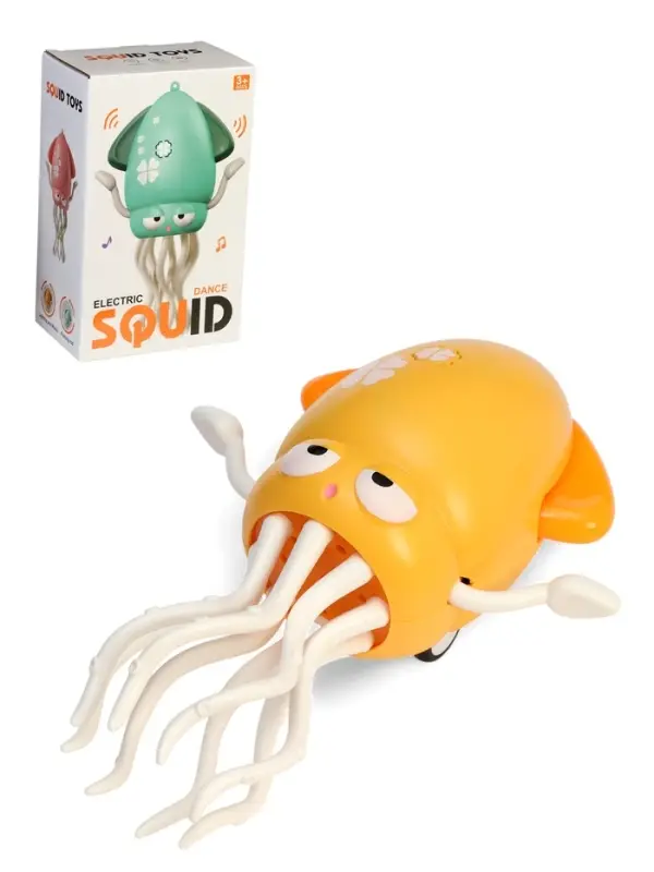 Музыкальная игрушка  Музыкальная игрушка "Кальмар" свет, звук, танцует