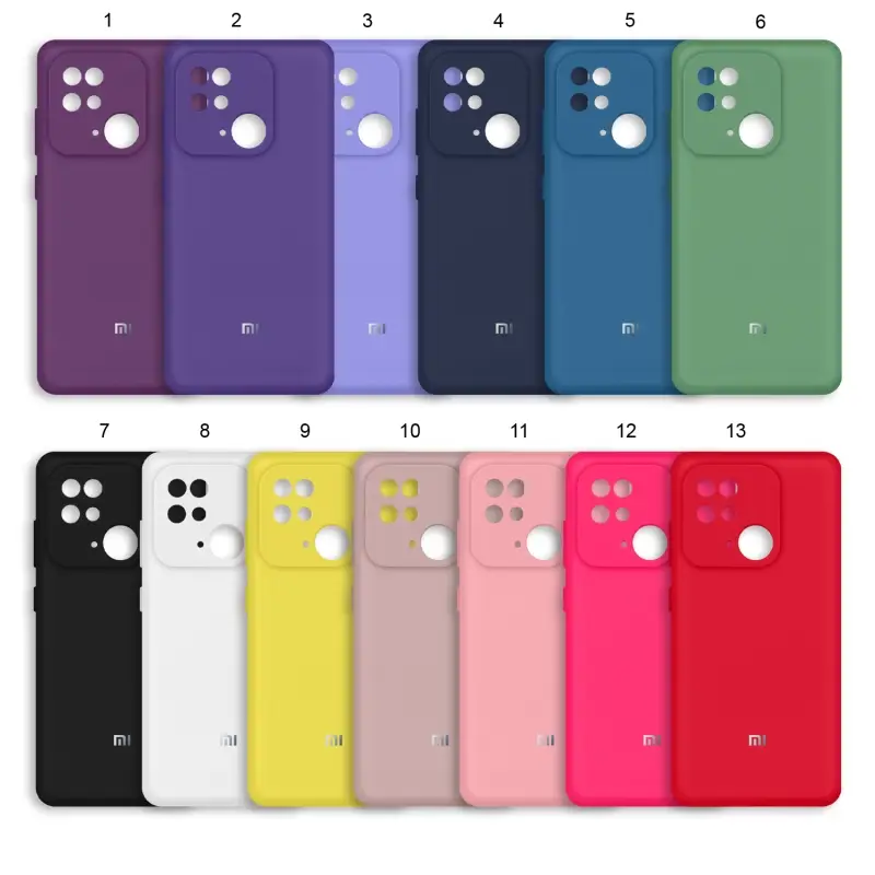 Чехол Xiaomi Redmi 10C Silicone Cover (с лого) Чехол Xiaomi Redmi 10C Silicone Cover (с лого)