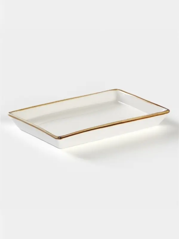 Маслёнка Magistro &laquo;Церера&raquo;, 18&times;12 см, фарфор, белая