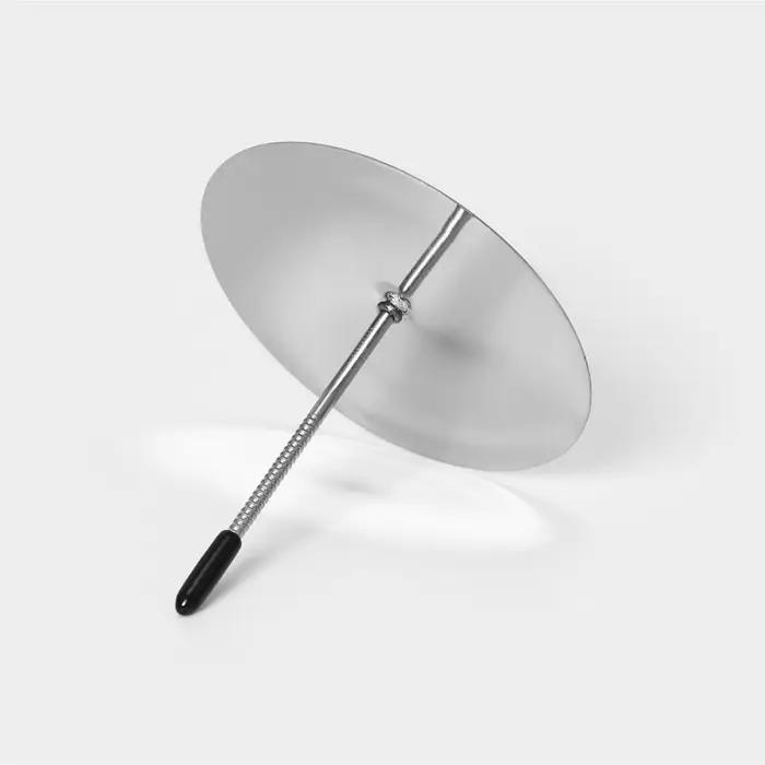 Гвоздь кондитерский для цветов, d=7 см, h=7 см, нержавеющая сталь, серебристый