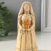 Фигурка гипс &laquo;Берегиня Хранительница времени&raquo;, 13.5&times;5&times;5.5 см, слоновая кость