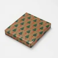 Блюдо новогоднее плоское &laquo;Ёлочка&raquo;, 19.5&times;16.5 см